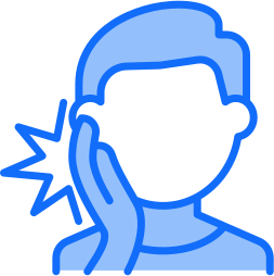 Tooth pain icon - Emergency dentist Lincoln